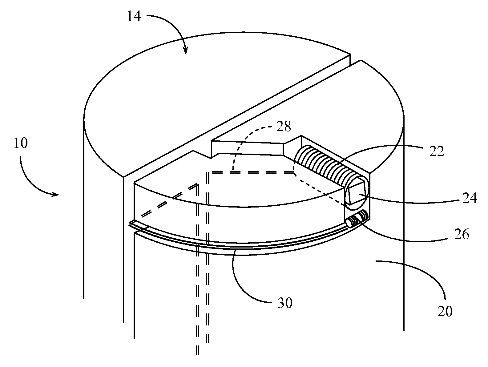 Apparatus and Method for Second-Layer Through-Bushing Inspection of Aircraft Wing Attachment Fittings Using Electric Current Perturbation