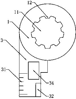 A pressure-sensitive foldable electronic multifunctional grating positioning cutting ruler