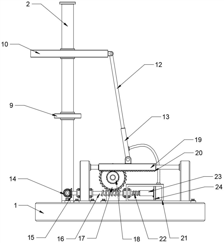 Telescopic assembly and book taking shelf for book arrangement
