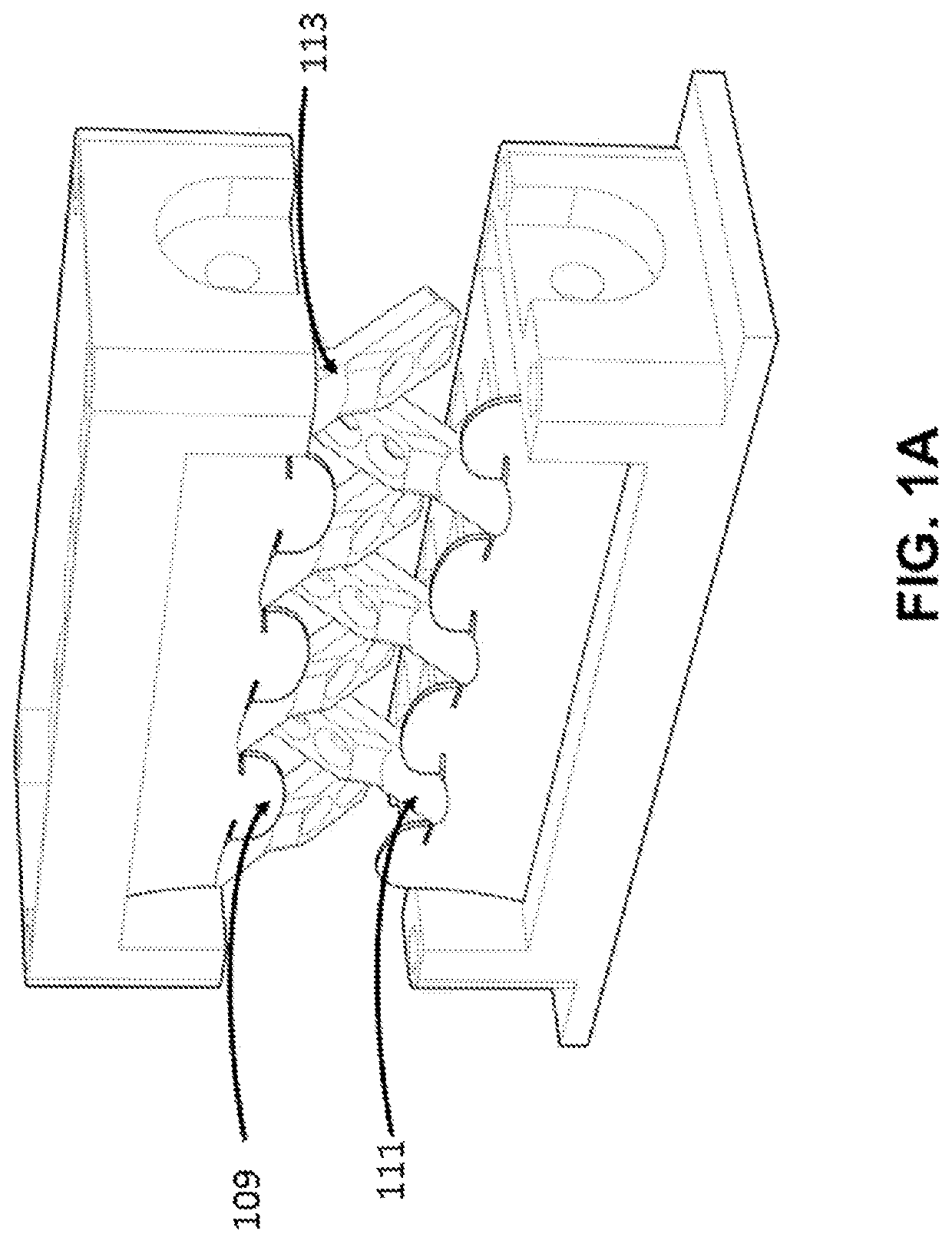 System and method for connecting multi-part container with inter-connecting features