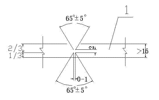 Manufacturing method for box type pillar beam