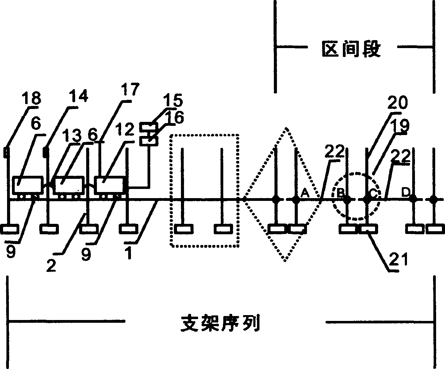 Advertising board device and advertising communication method