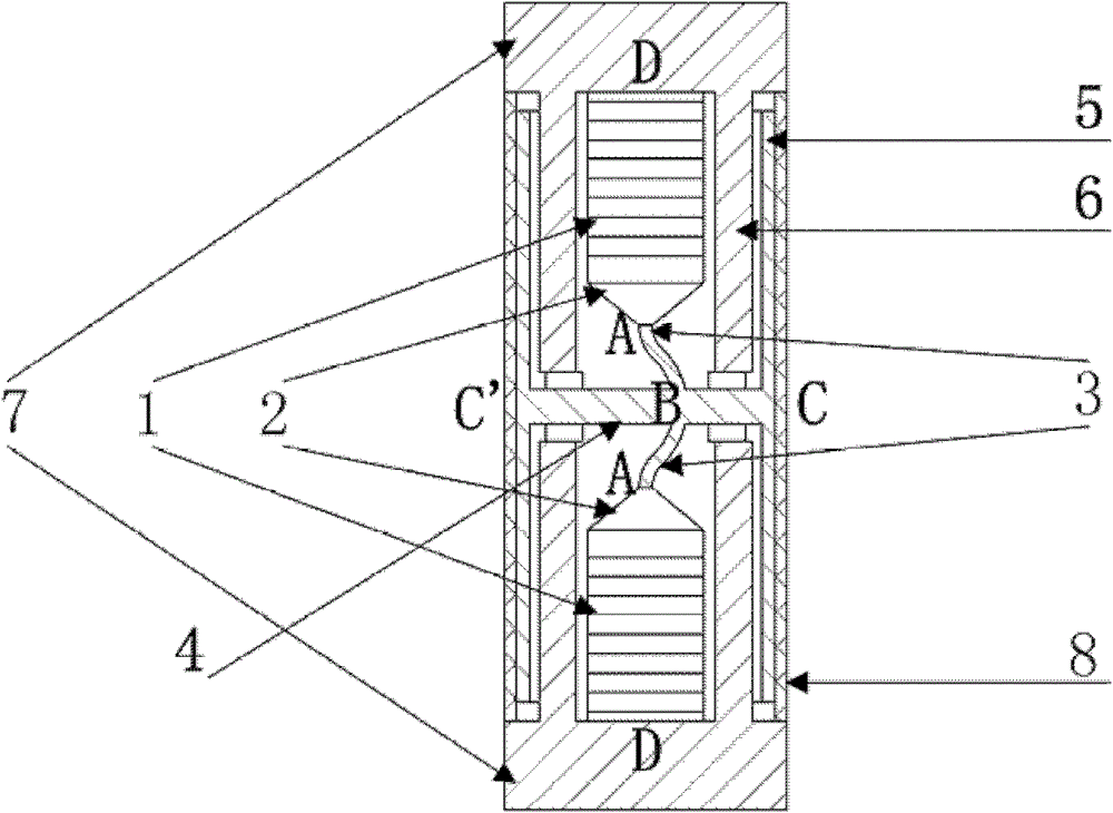 Low-frequency dipole transmitting transducer