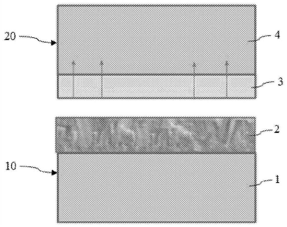 Process for producing receiver substrate for semiconductor-on-insulator structure for radiofrequency applications and process for producing such structure