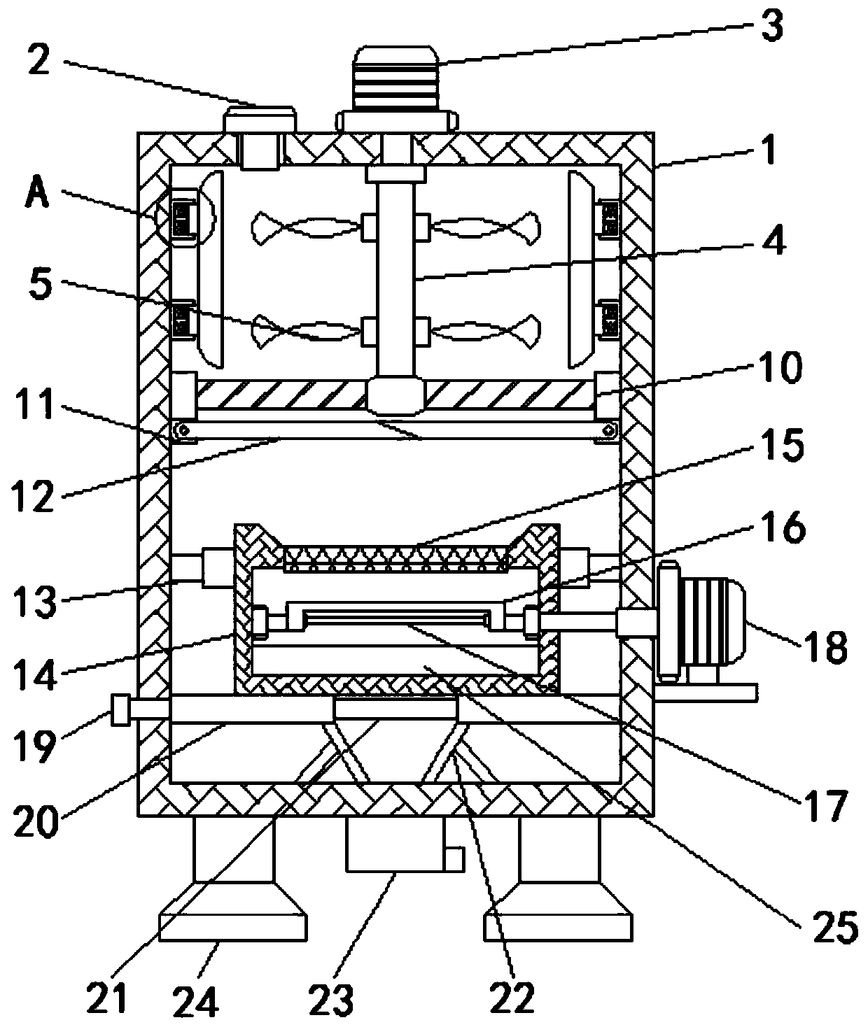 Crisping and puffing technique and processing equipment for chilli seeds