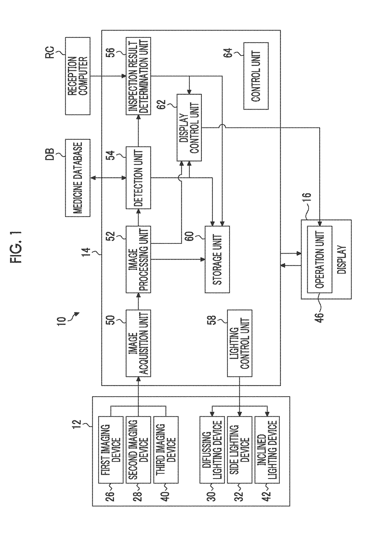 Dispensing inspection device, dispensing inspection method, and recording medium