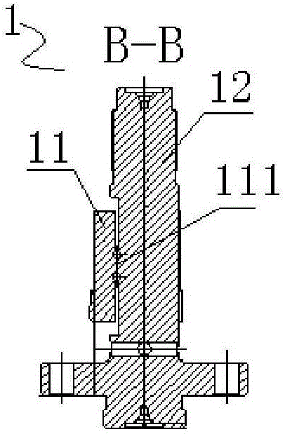 Gripper for detecting the side runout of the pulley groove of the shock absorber