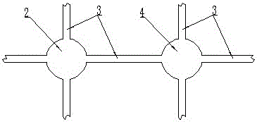 Curved surface turbulence polishing device with pressure equalization groove