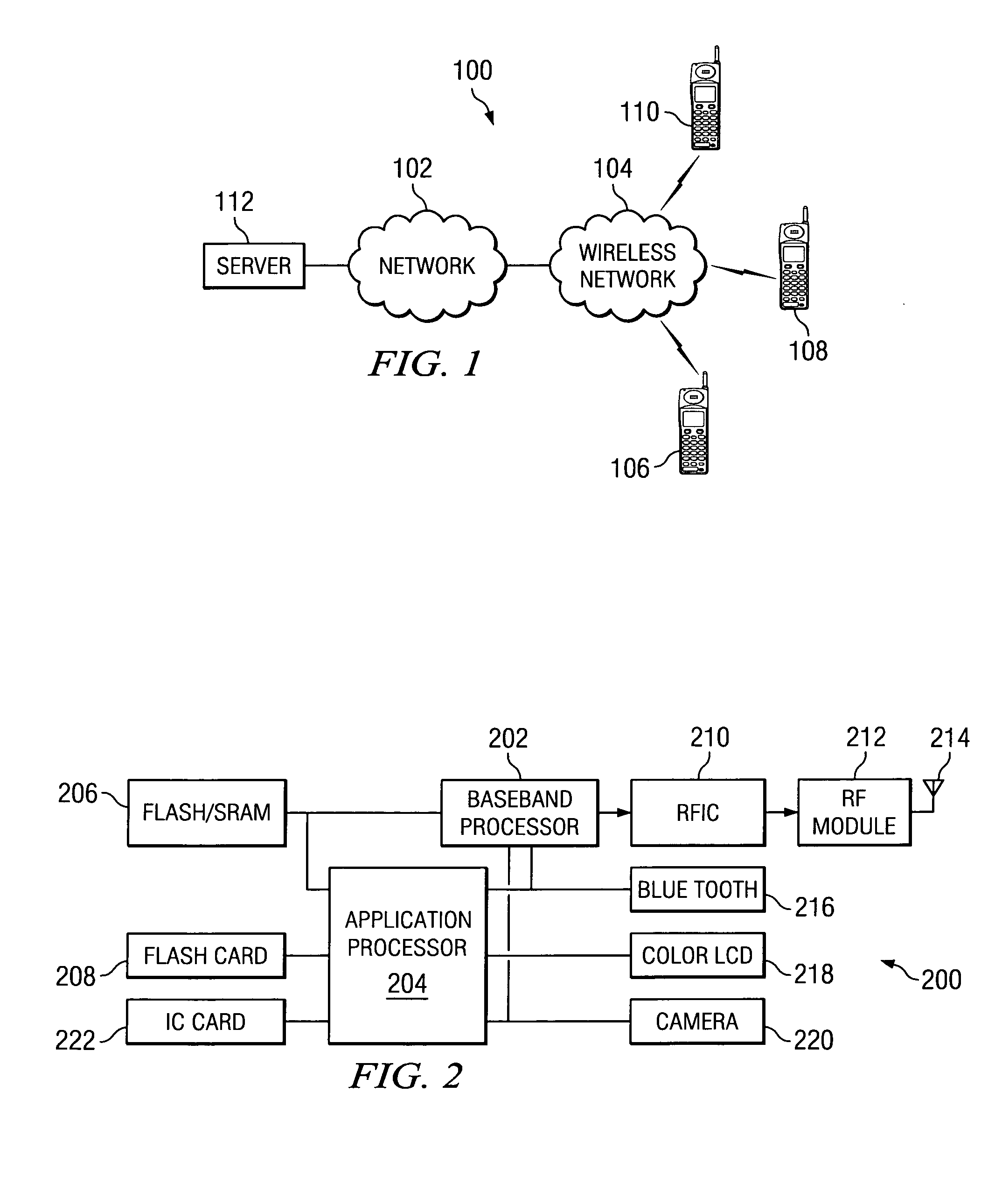 Method and apparatus for managing functions in a camera phone