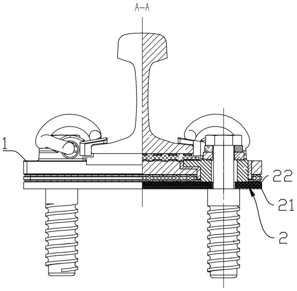 Elastomer material, composite damping base plate thereof and preparation method of base plate