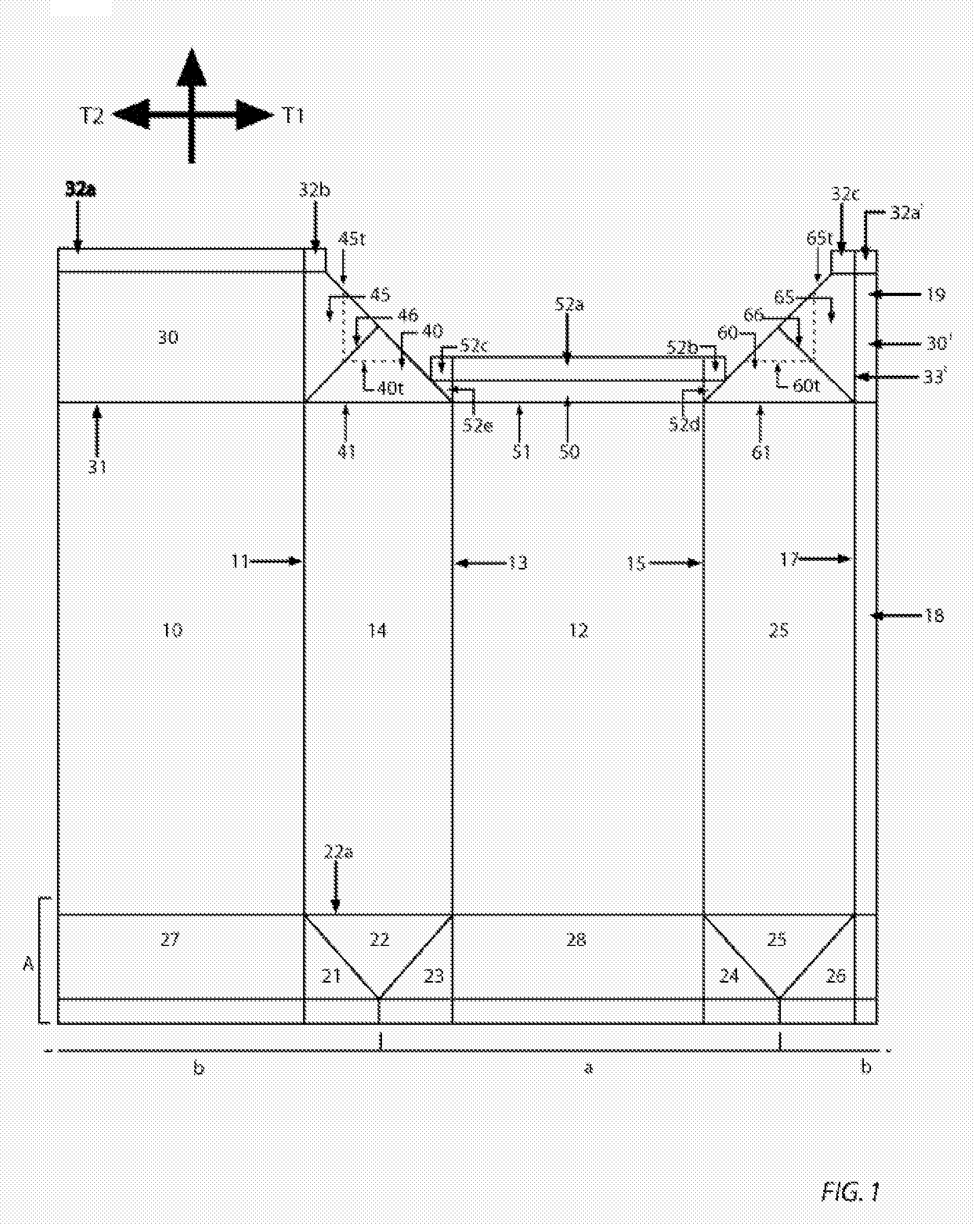 Package Adapted to Receive an Opening Device