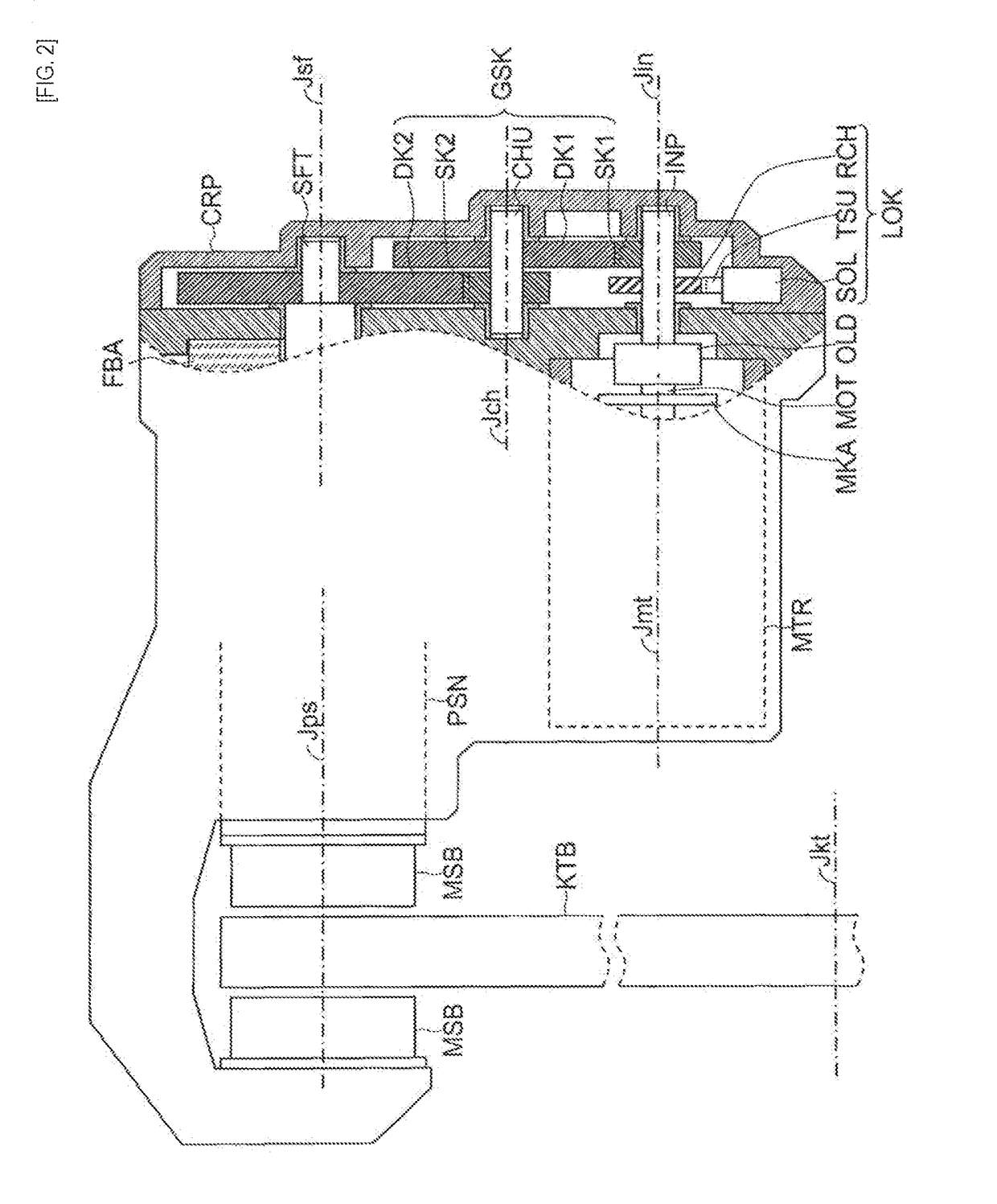 Electric braking device for vehicle