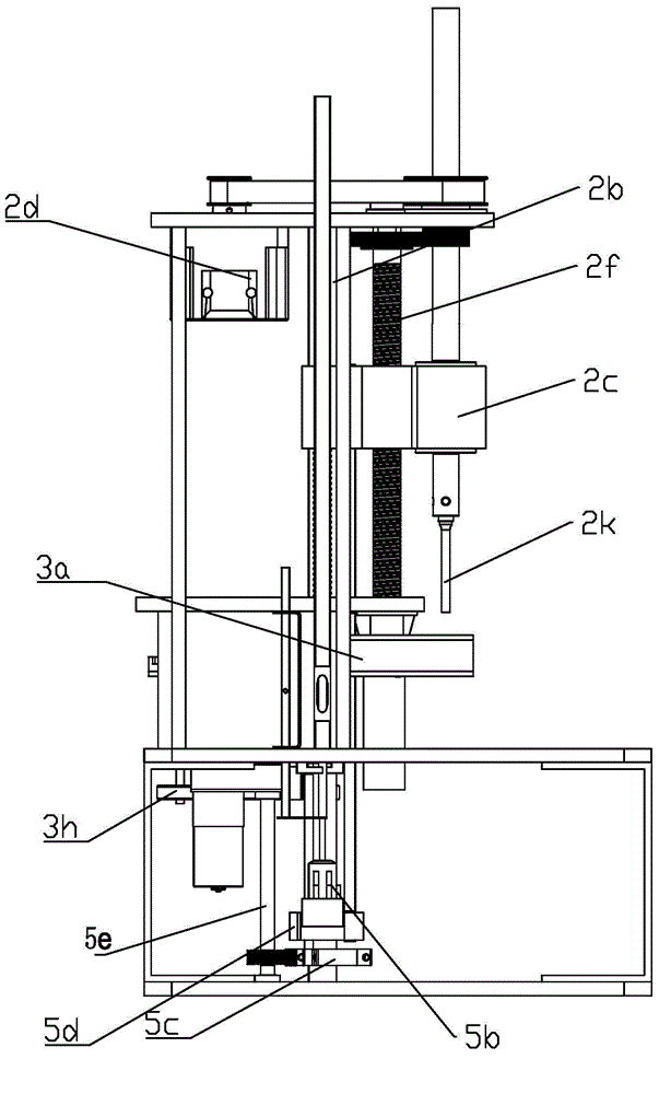 Drilling device and full-automatic binding machine