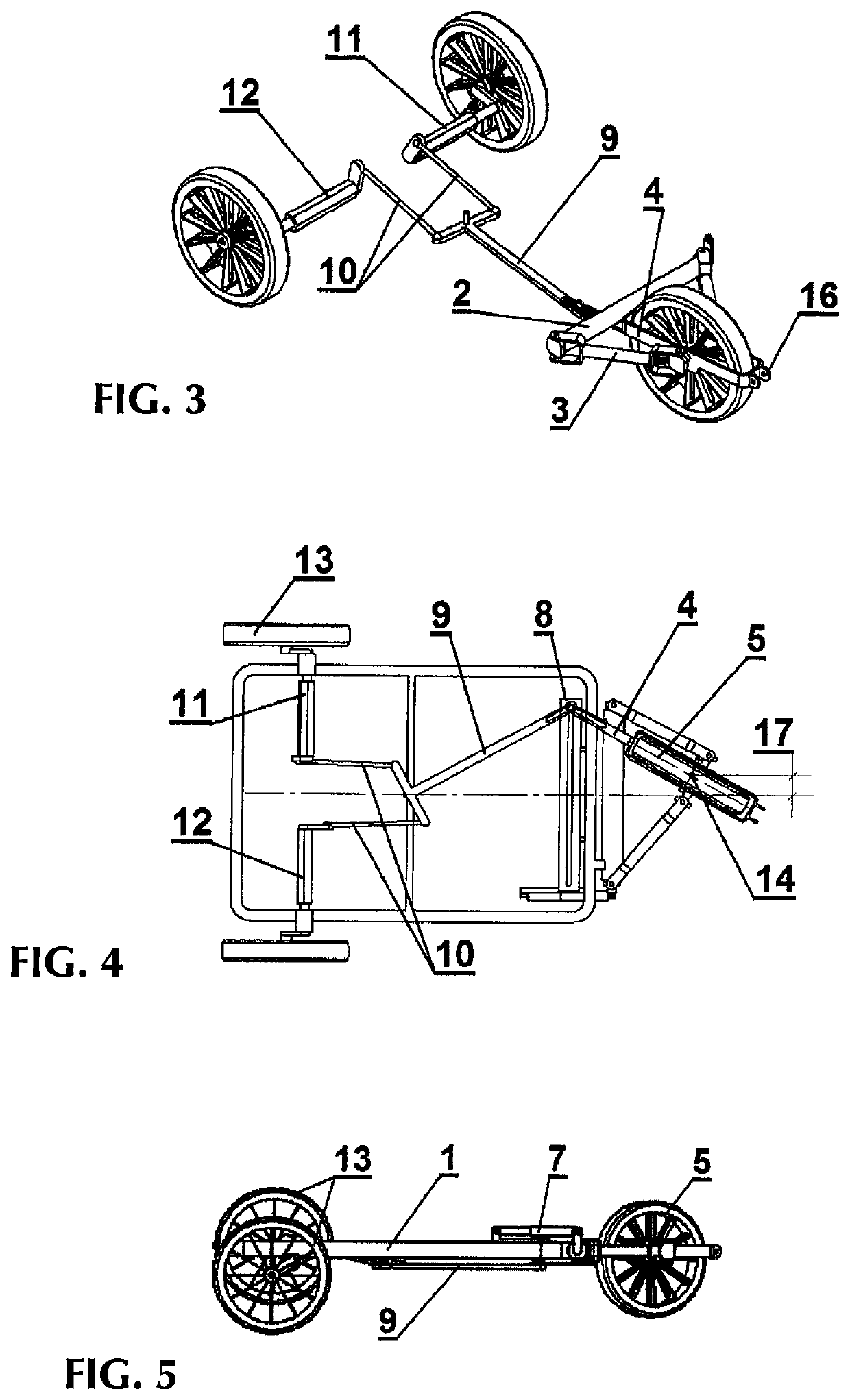 Three-wheeled vehicle