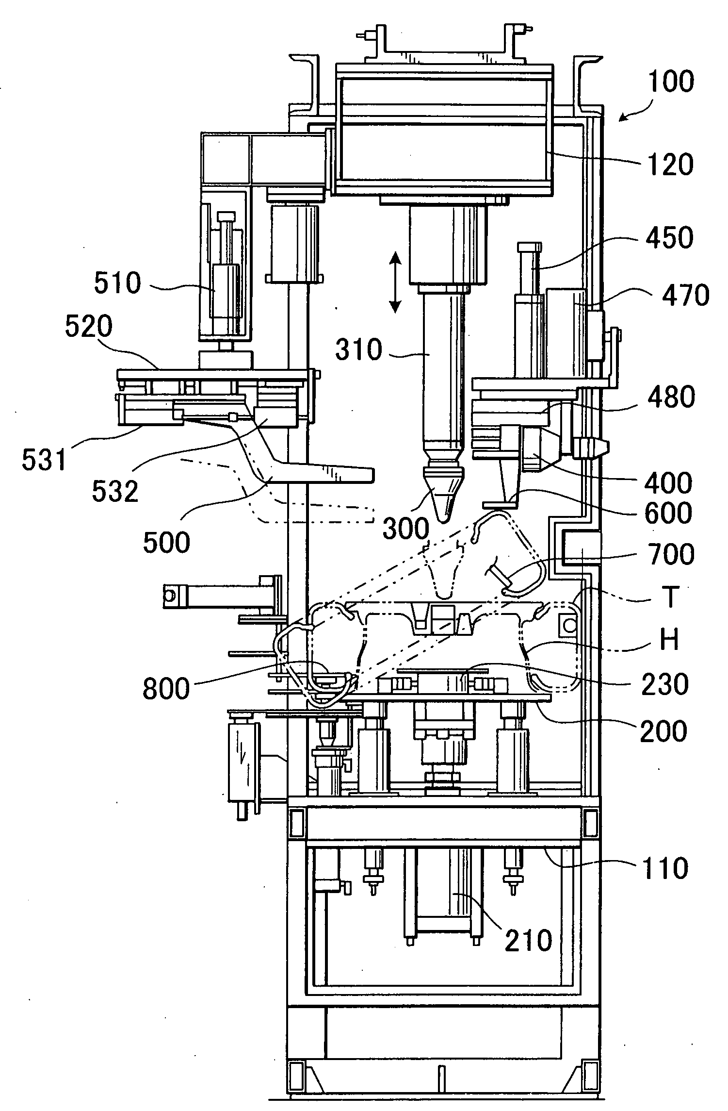 Tire mounter and method of mounting tire