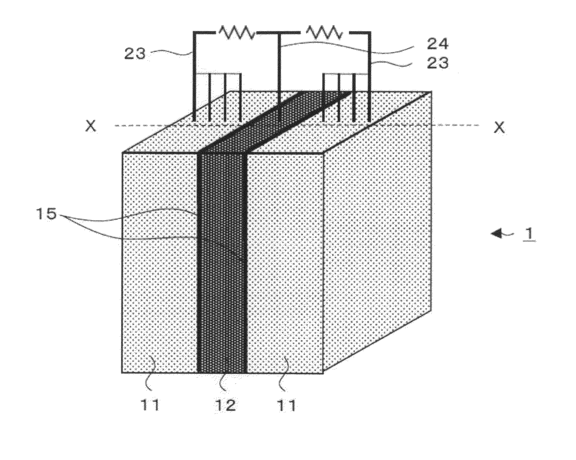 Microbial power generation device