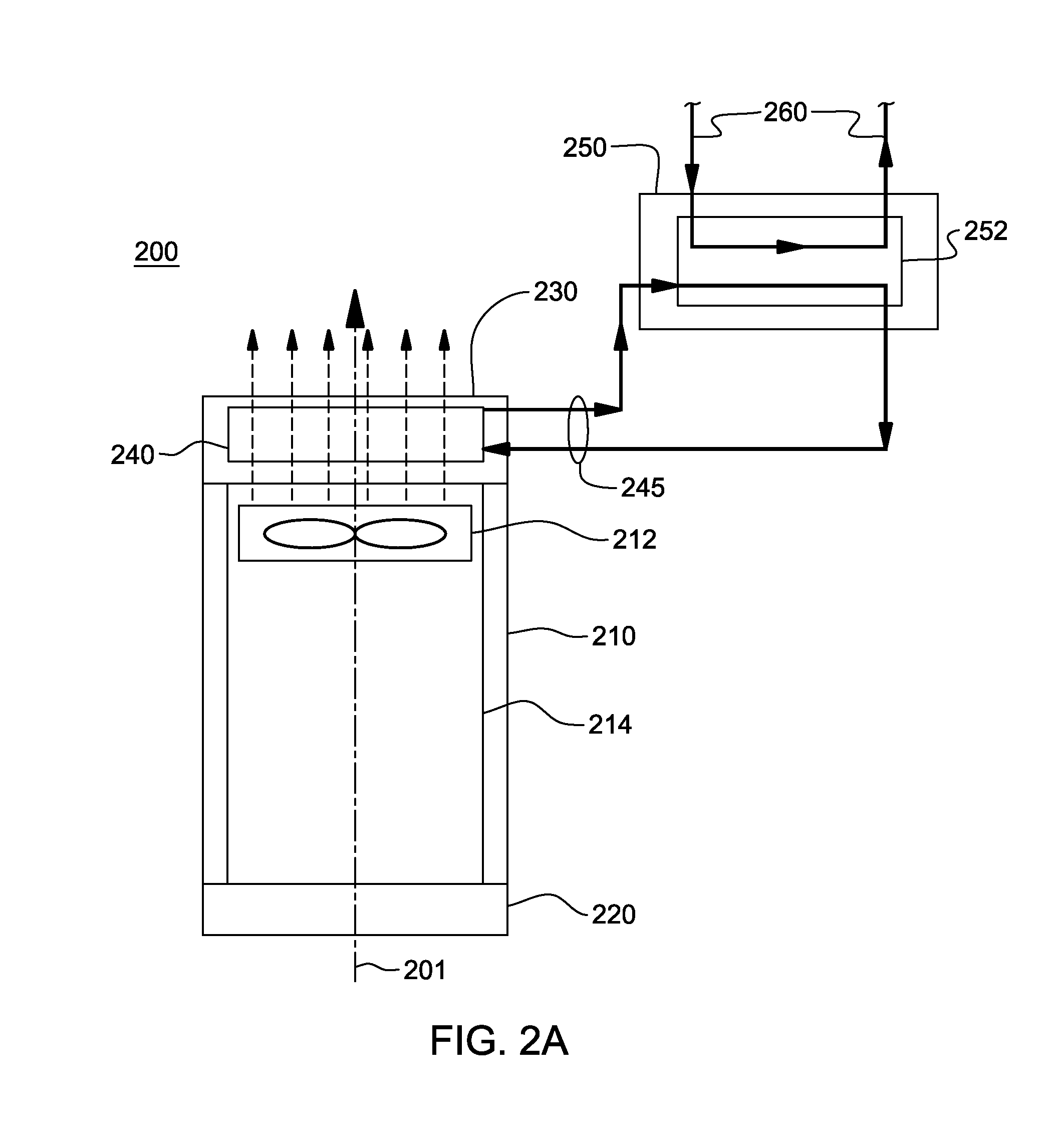 Structural configuration of a heat exchanger door for an electronics rack