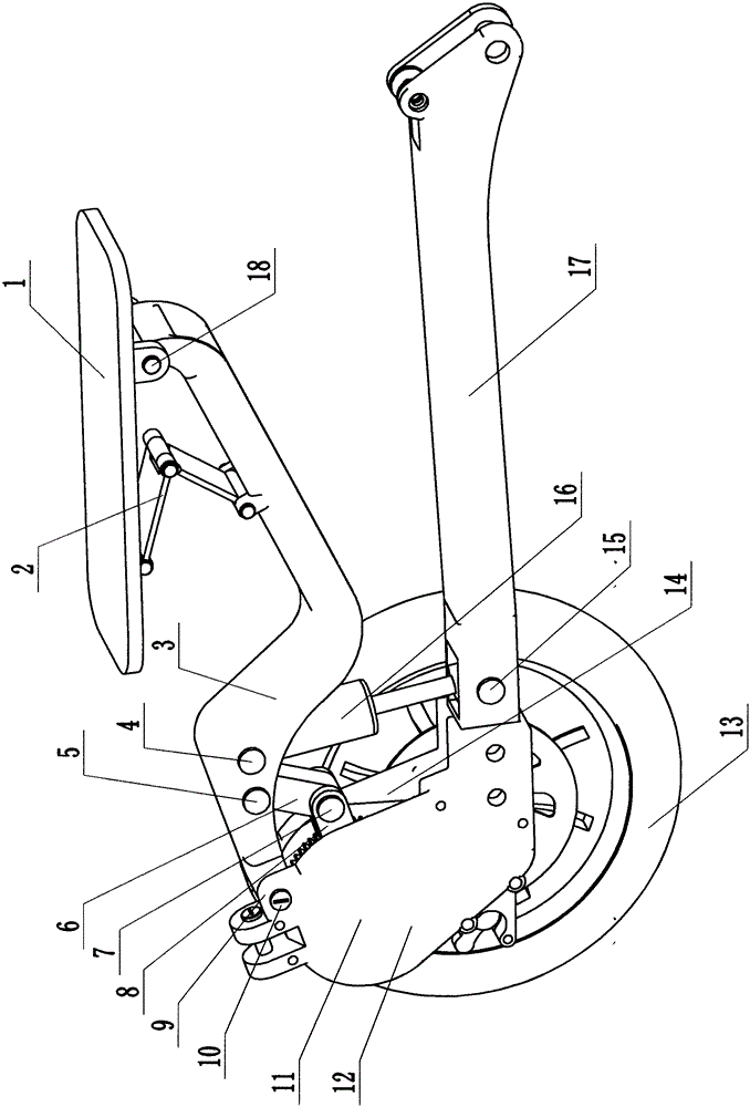 Pedal driving device