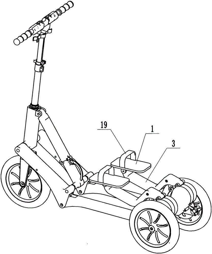 Pedal driving device