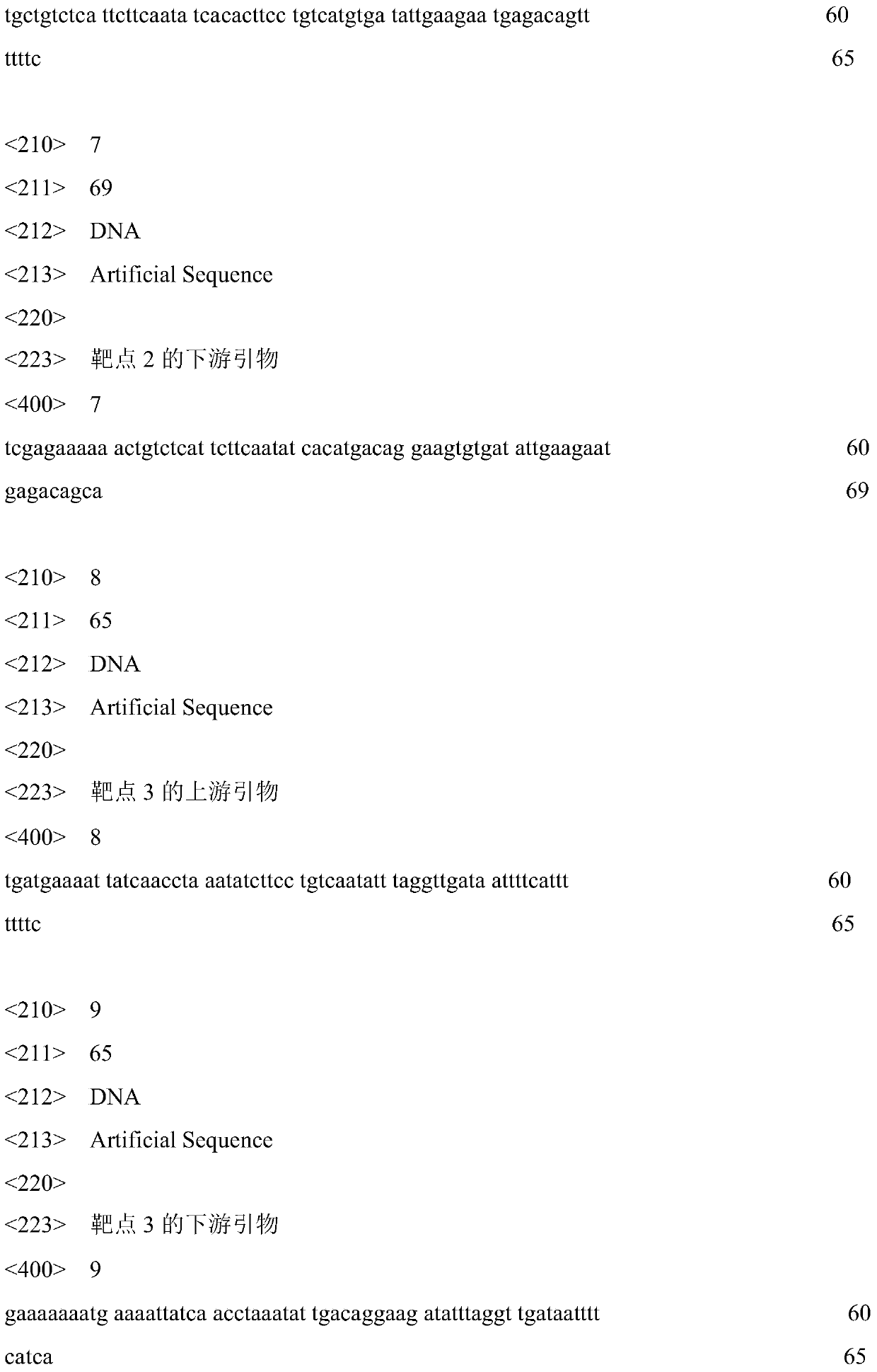 A method for knocking down trim5alpha gene in cynomolgus monkeys