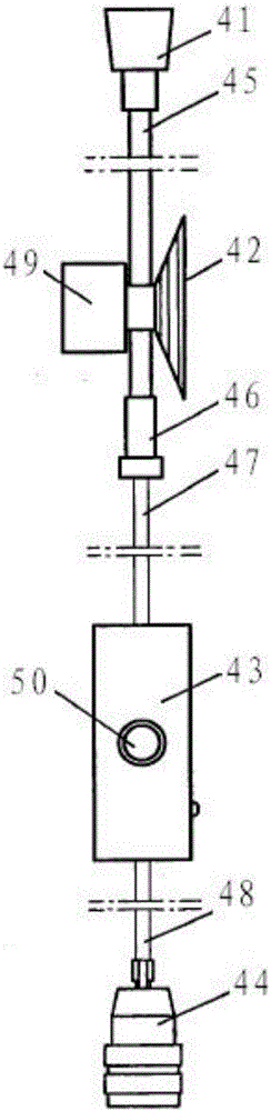 EFT/B (Electrical Fast Transient-Burst) noise immunity testing system under on-load condition of electric energy meter