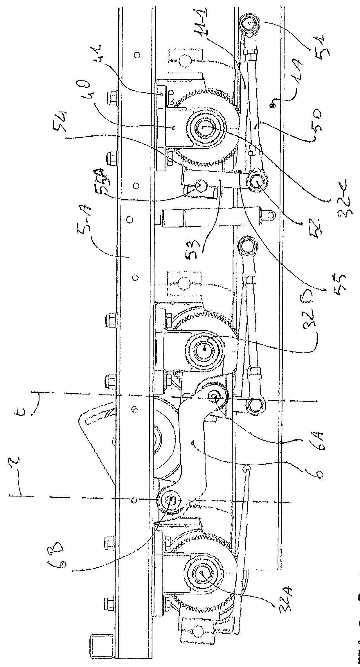 Apparatus for separating agricultural products