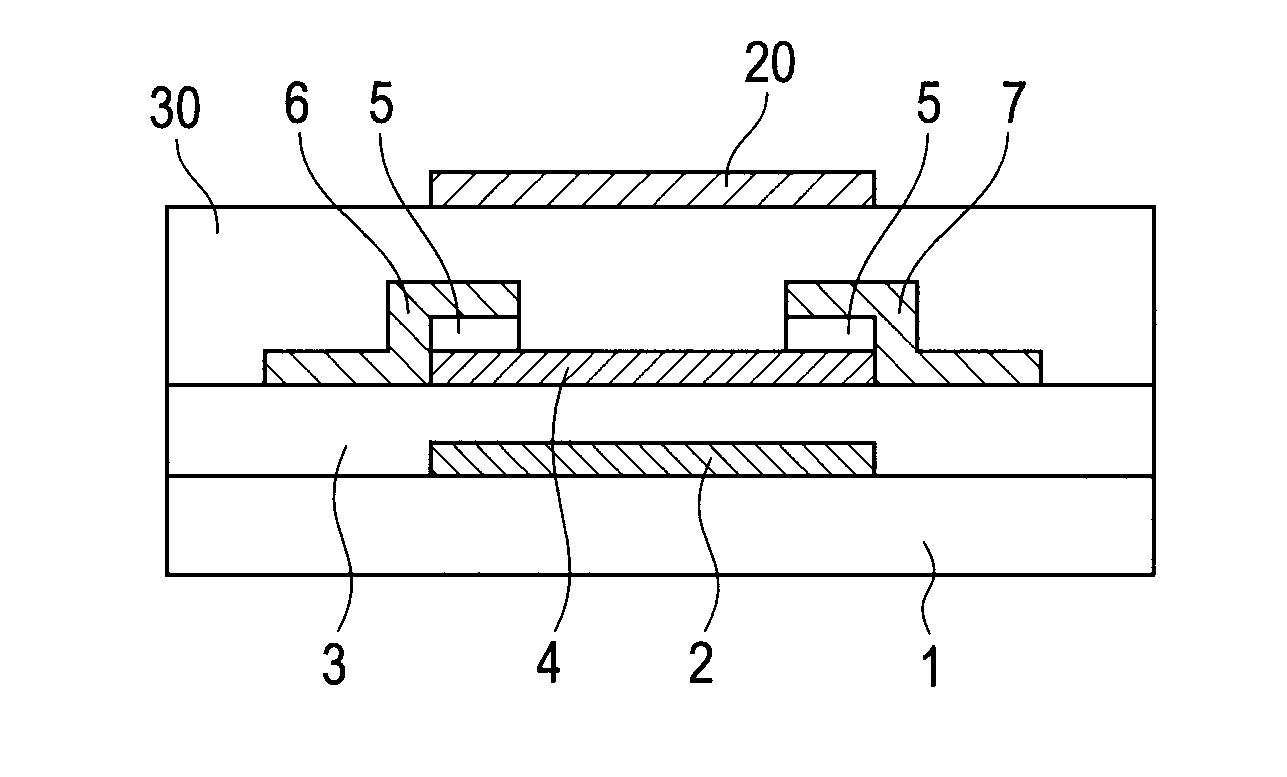 Channel-etch type thin film transistor and method of manufacturing the same
