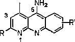 Preparation method and application of 5-aminobenzene[b][1,8]naphthyridine compound