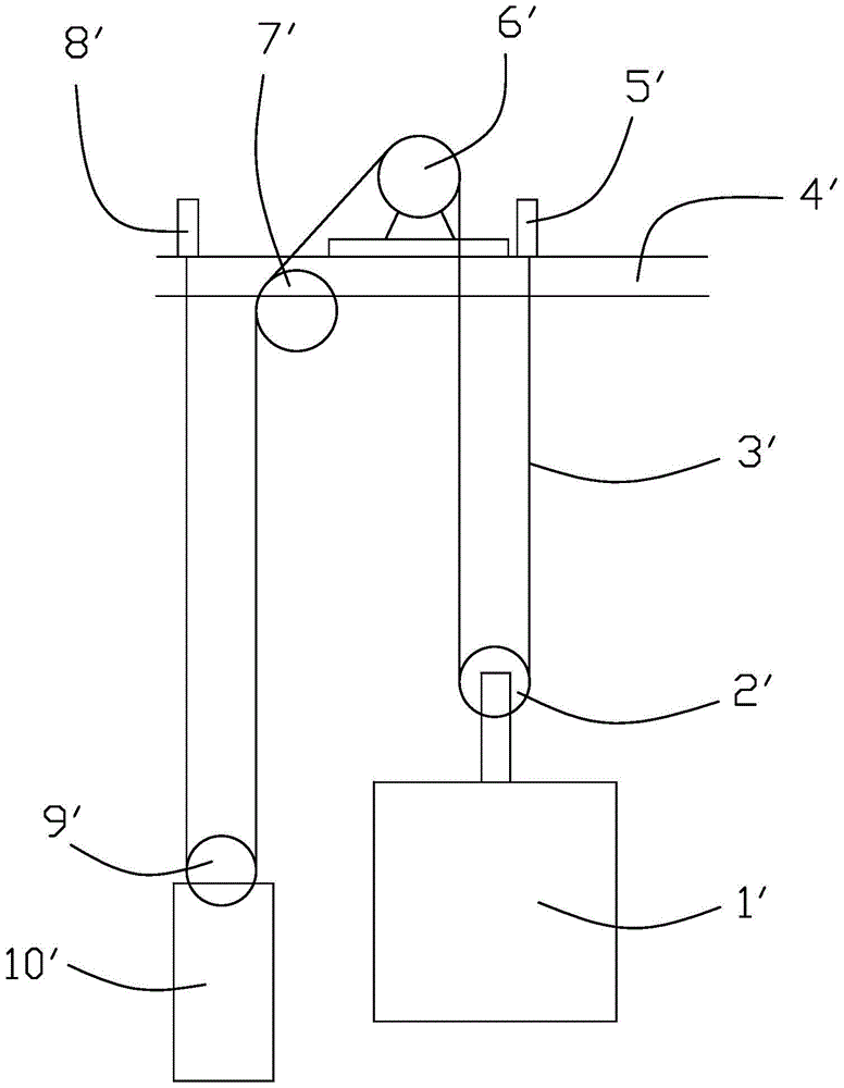 An elevator traction system