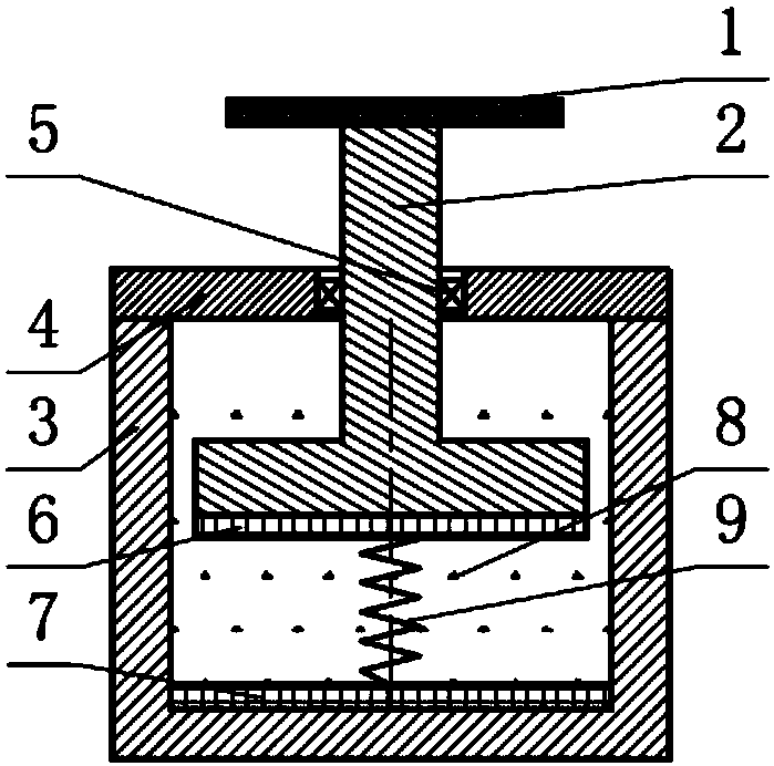 Intelligent damper capable of being used for vibration isolation of resonance band