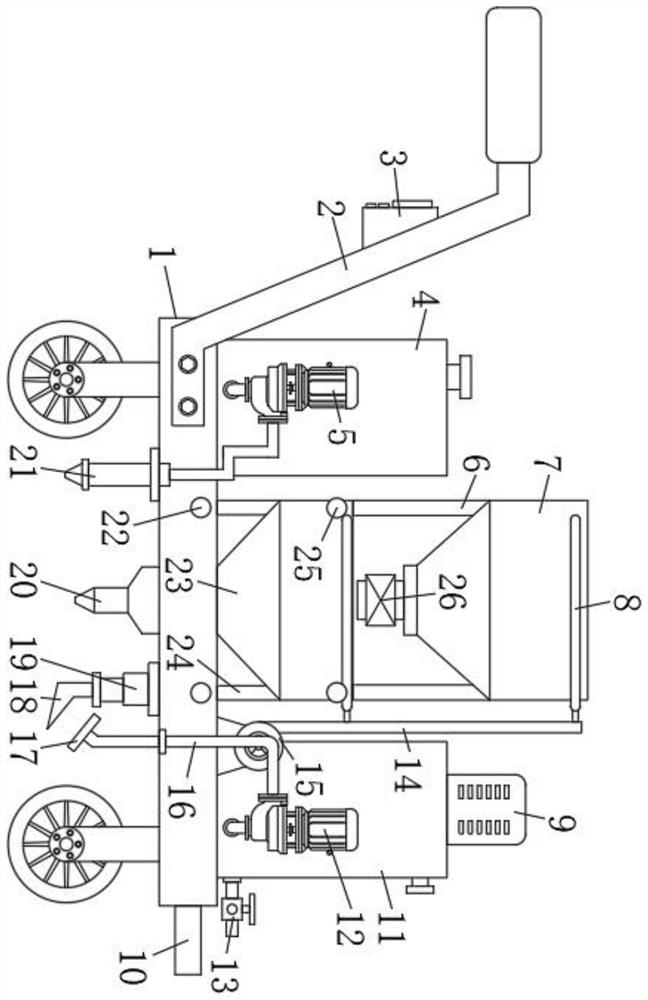 Single-row single-grain seeder for wheat breeding nursery