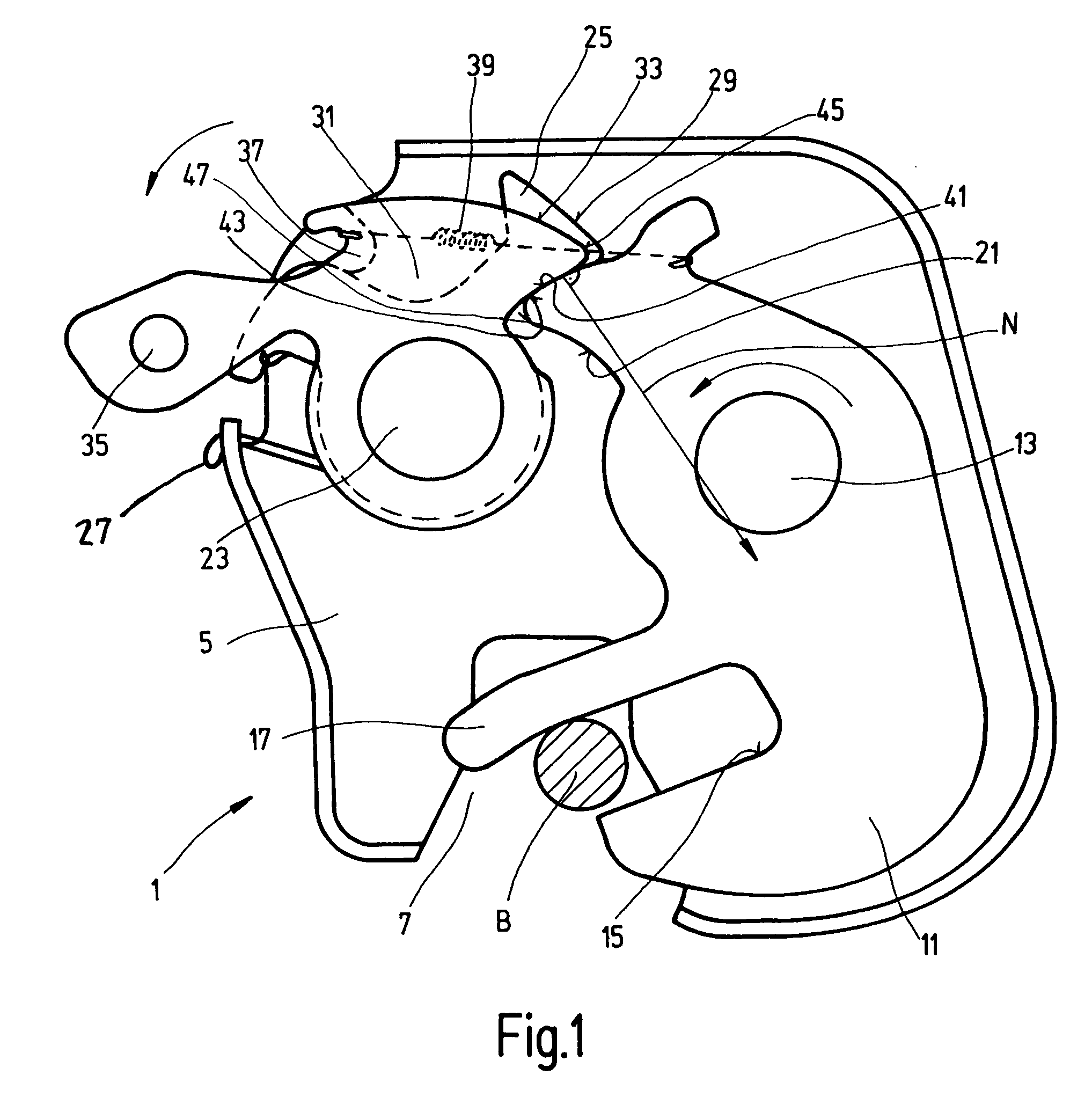 Locking mechanism for a vehicle seat