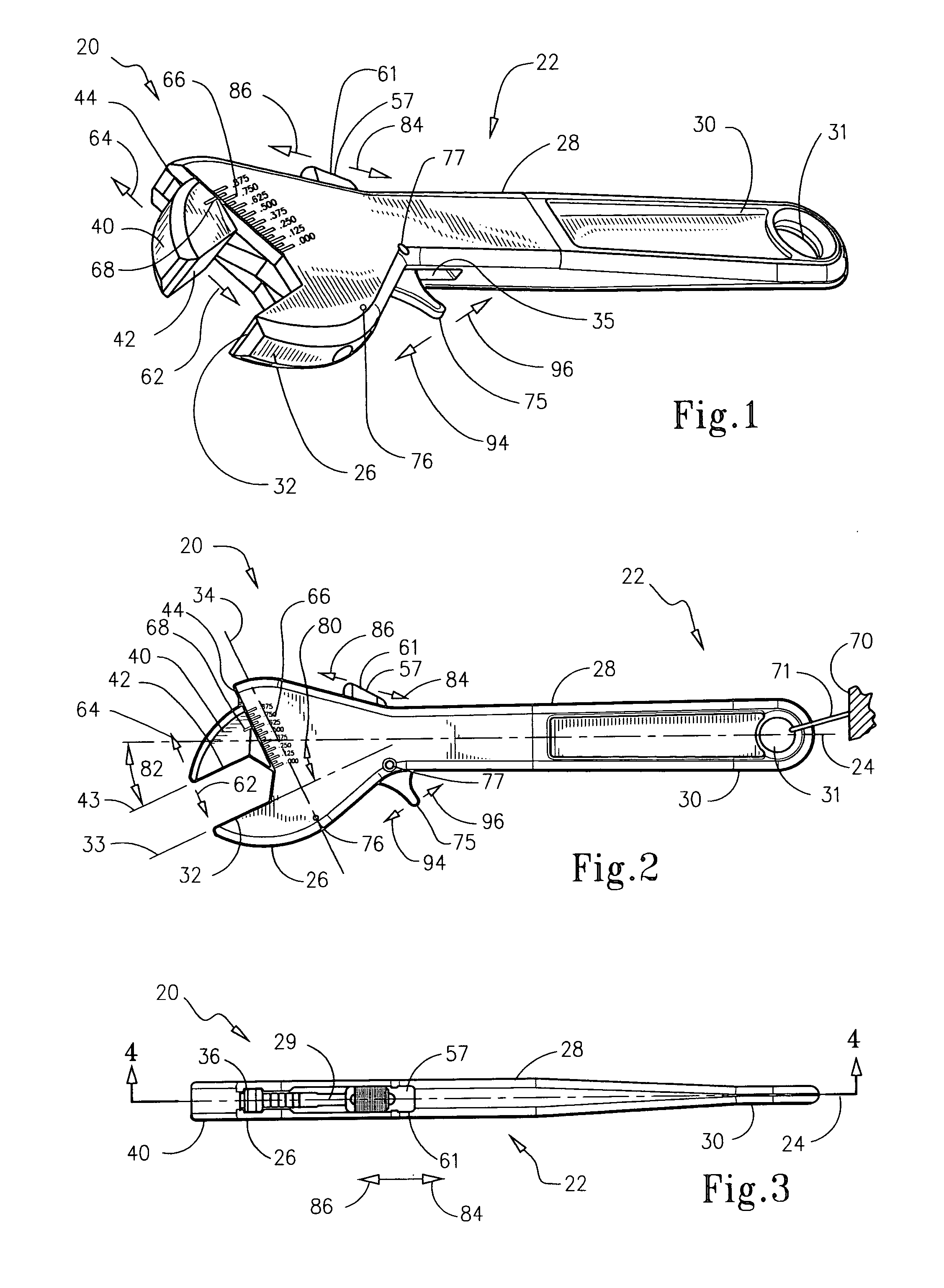 Adjustable wrench