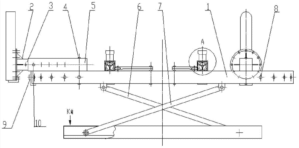 A quick automobile sheet metal workbench