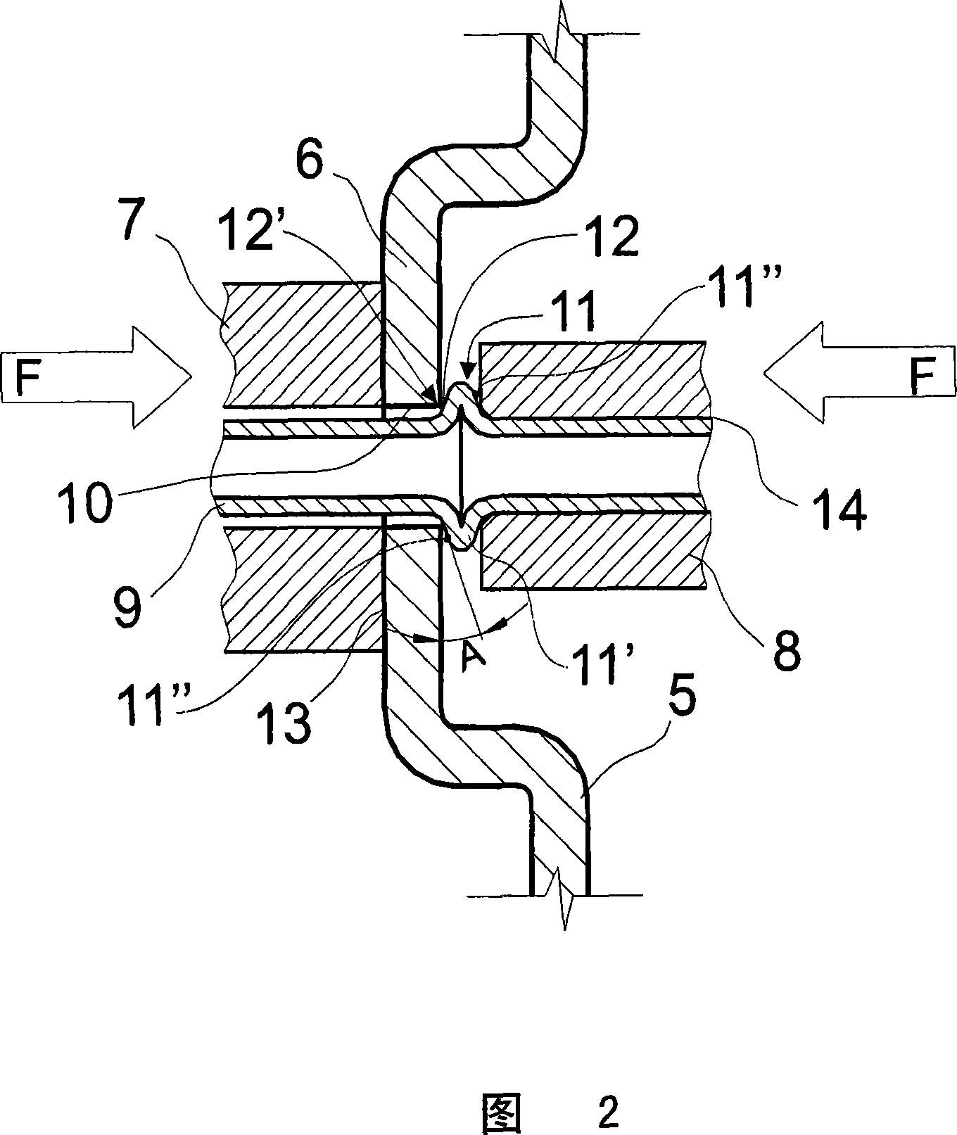 A compressor and method for welding a fluid tubing to a compressor housing and fluid-transporting tubing