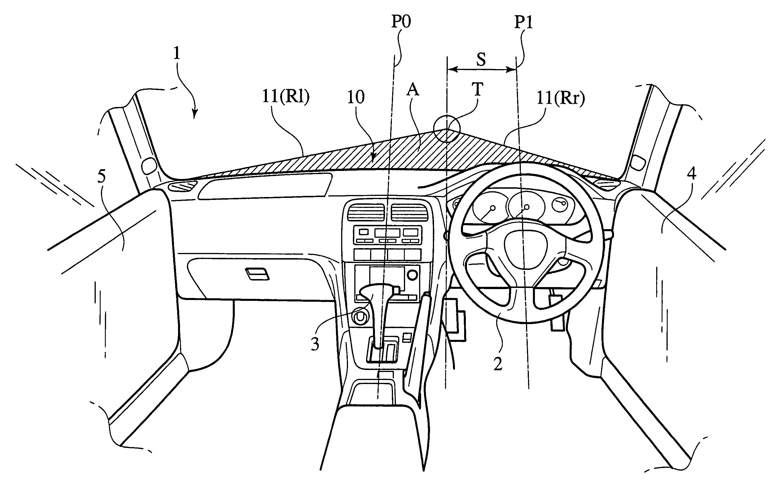 Visibility adjusting method and apparatus of vehicle