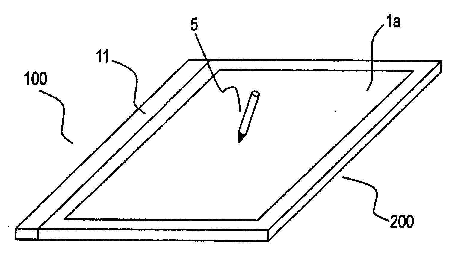 Apparatus for effecting display and input