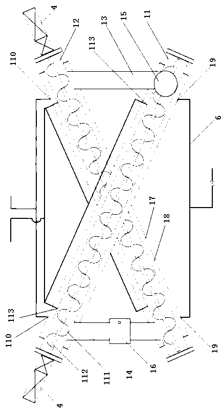 Slag evaporating system for extracting turpentine oil from molten slag