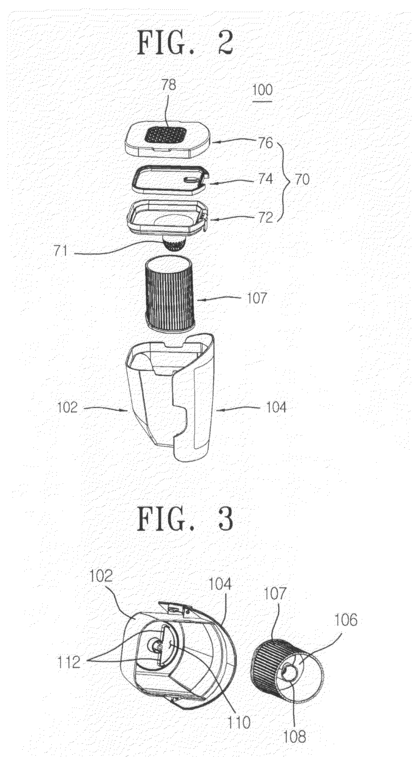 Cyclone dust collecting apparatus and hand-held cleaner having the same