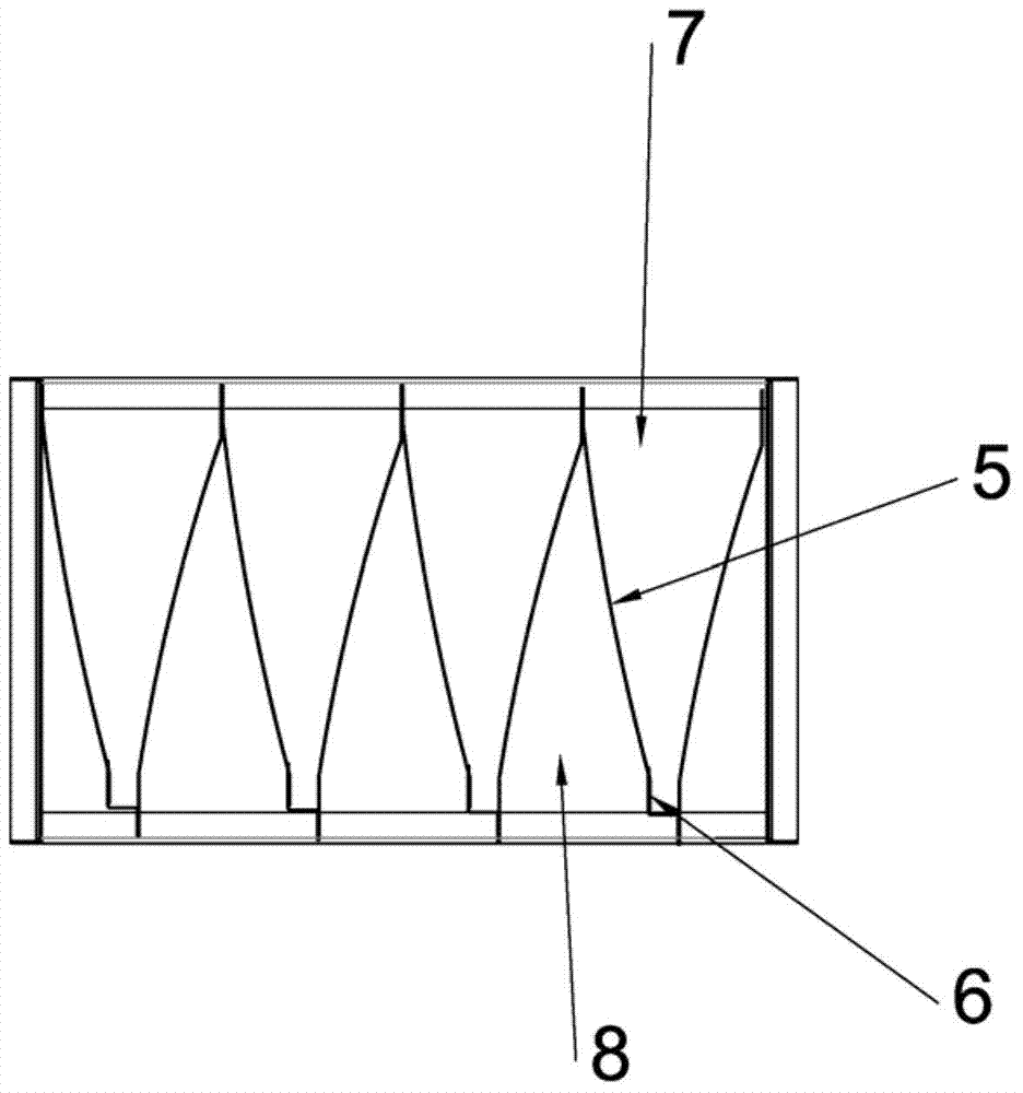 Centrifugal type preposed filtering device