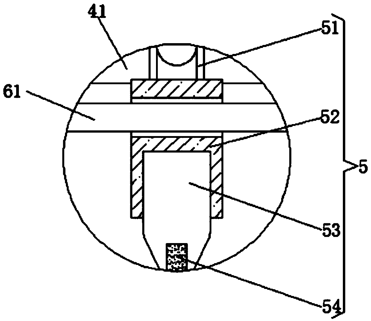 Adjustable Chinese yam slicing device and method based on elastic deformation