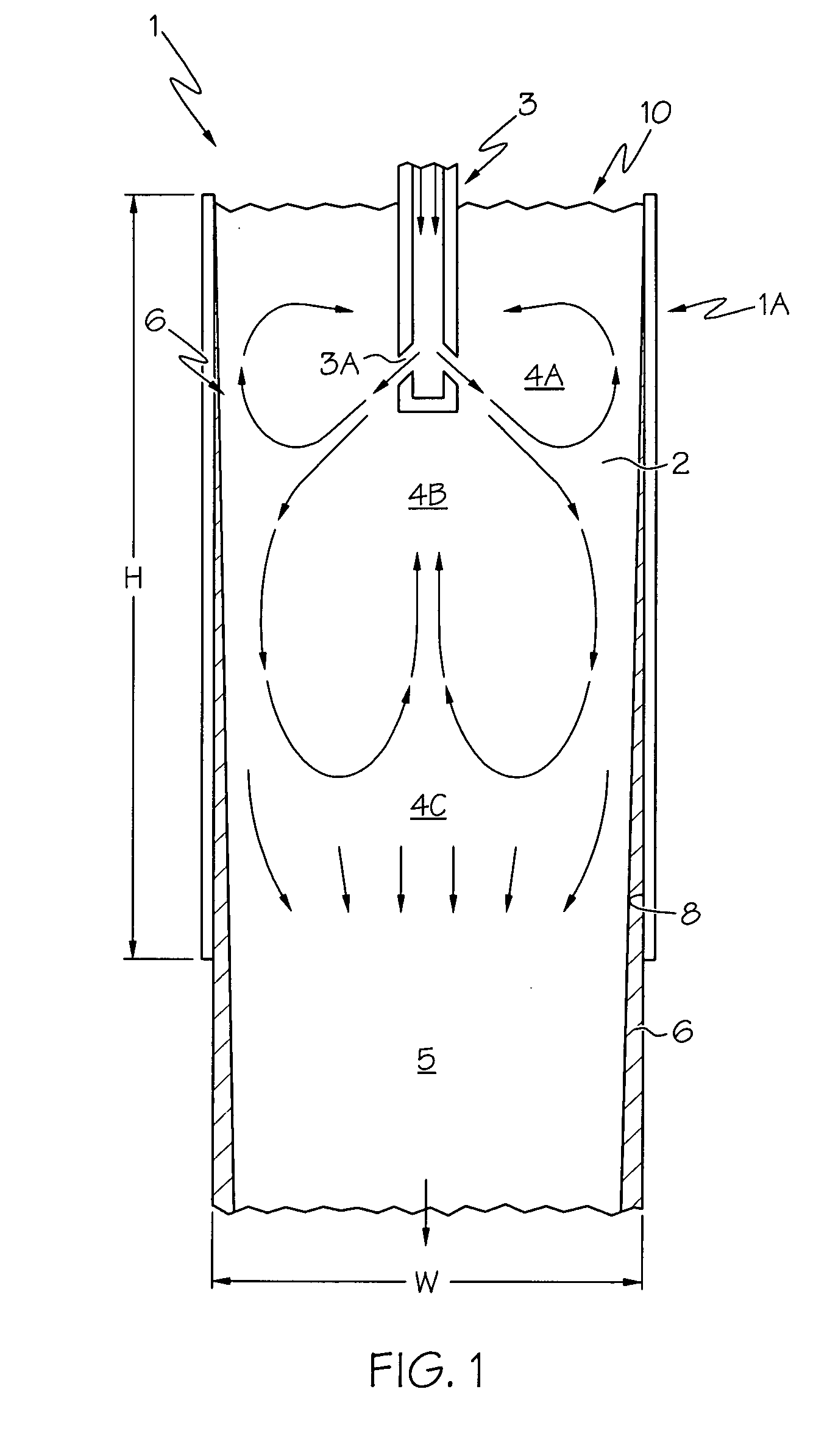 Method and apparatus for melt flow control in continuous casting mold