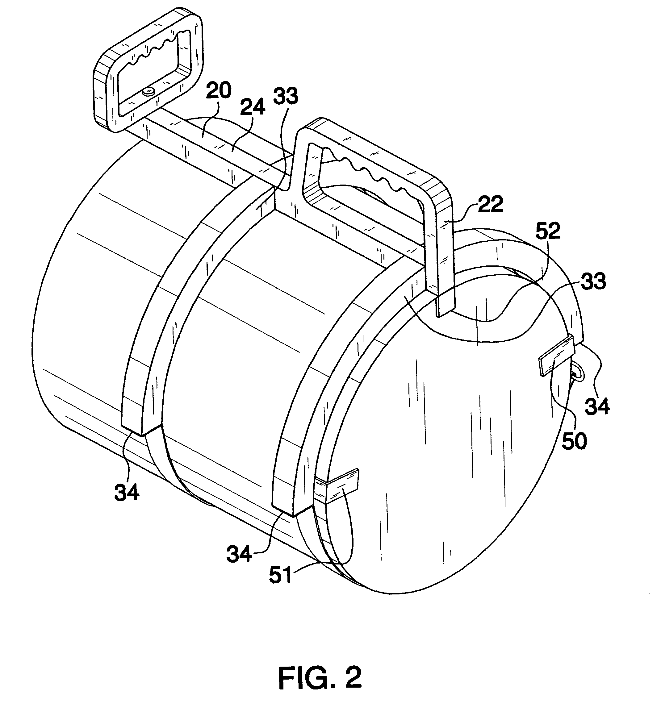 Bucket lifting apparatus and method