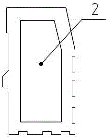 Kerb drainage system and kerb drainage method for transformer substation