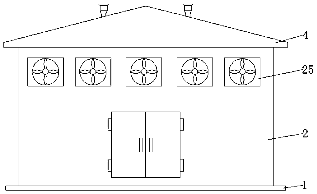 Workshop air purification device and method based on computer Internet of Things