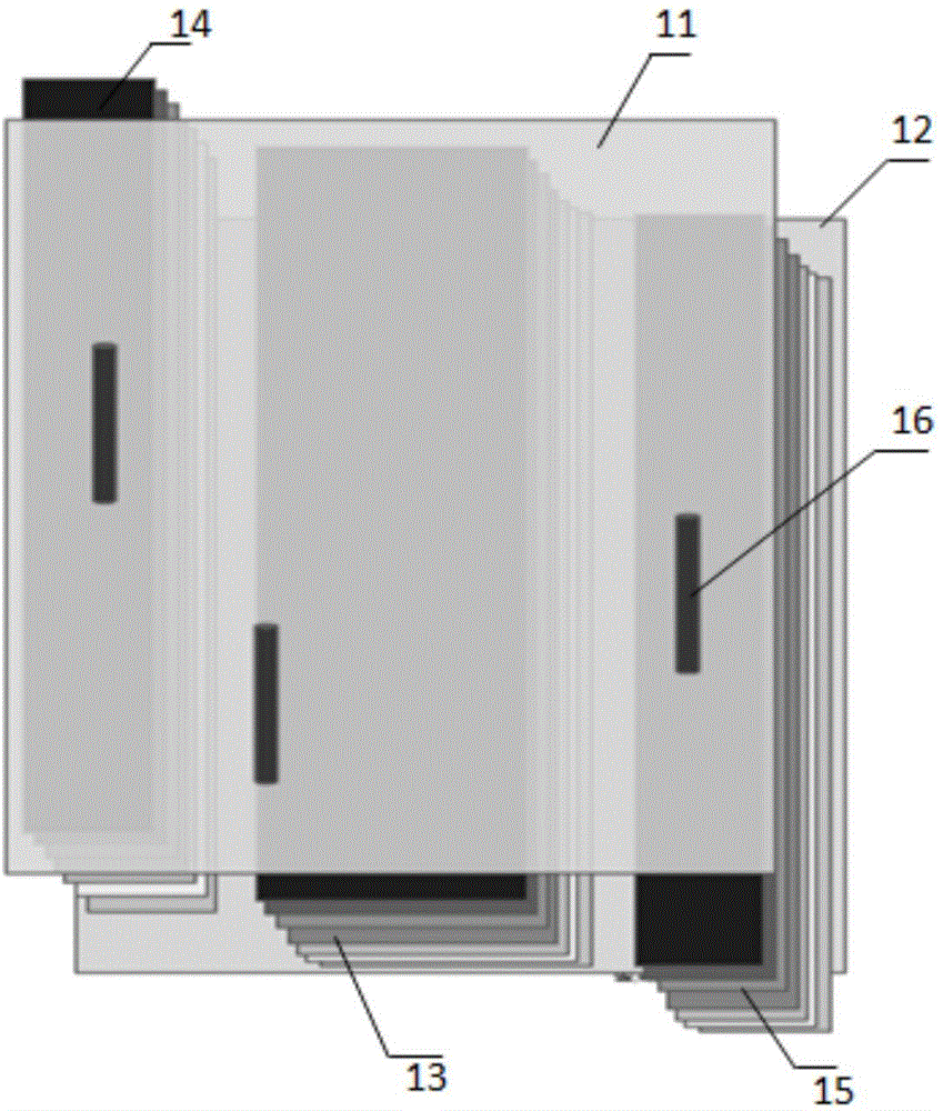 Layout method and device capable of achieving clean supply for chip interior analog modules