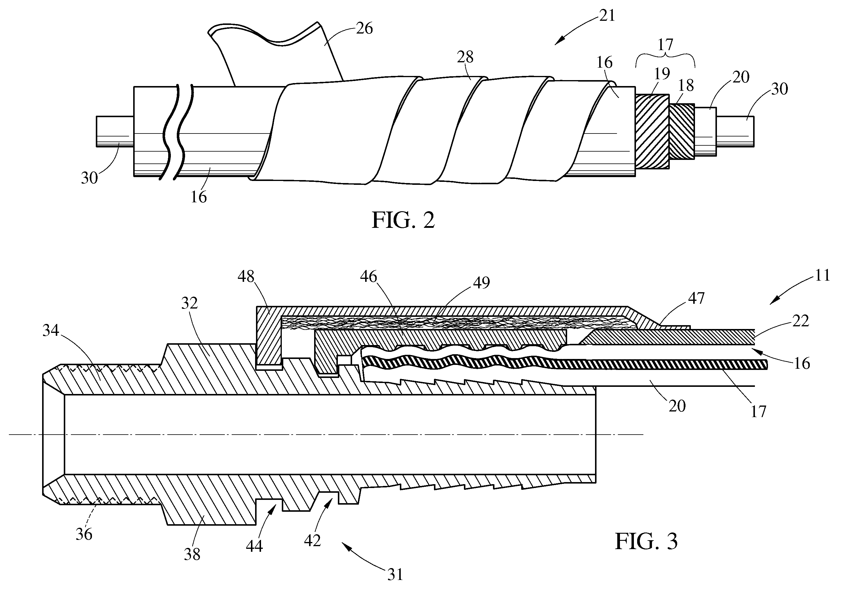 Flame Resistant Hose Construction and Method
