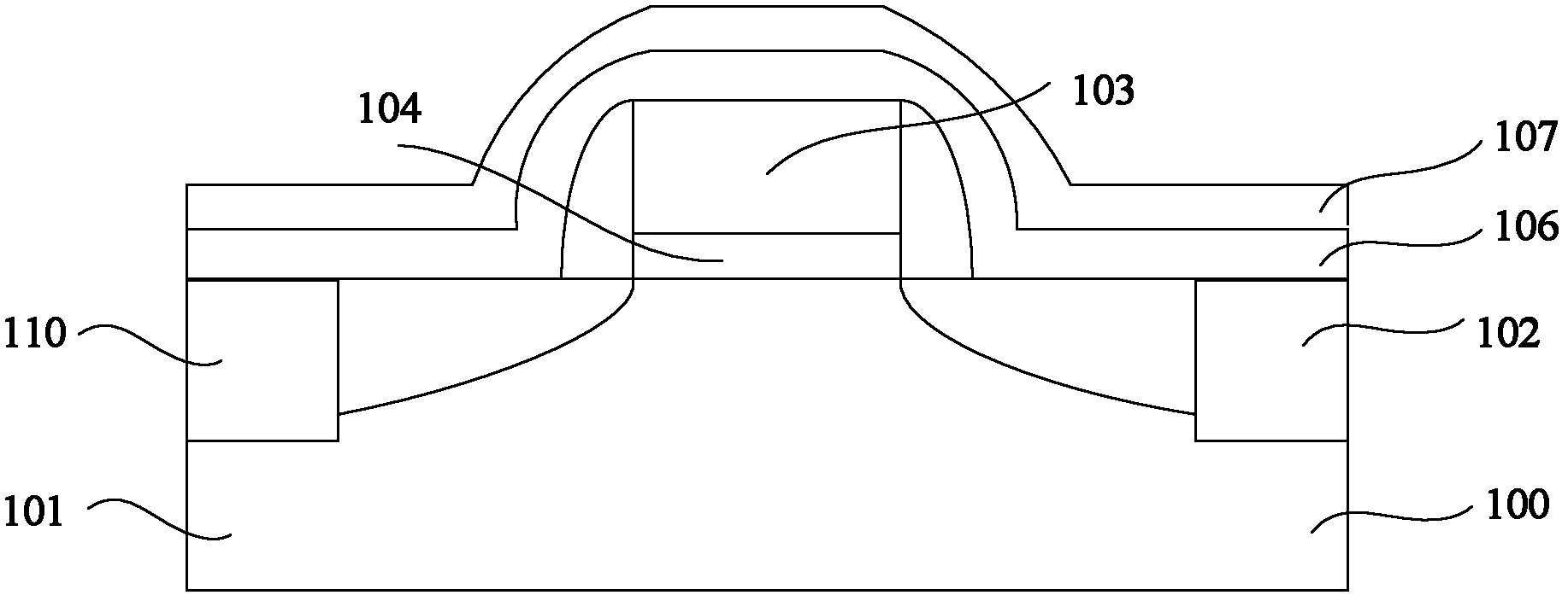 Method for forming self-aligned metal silicide