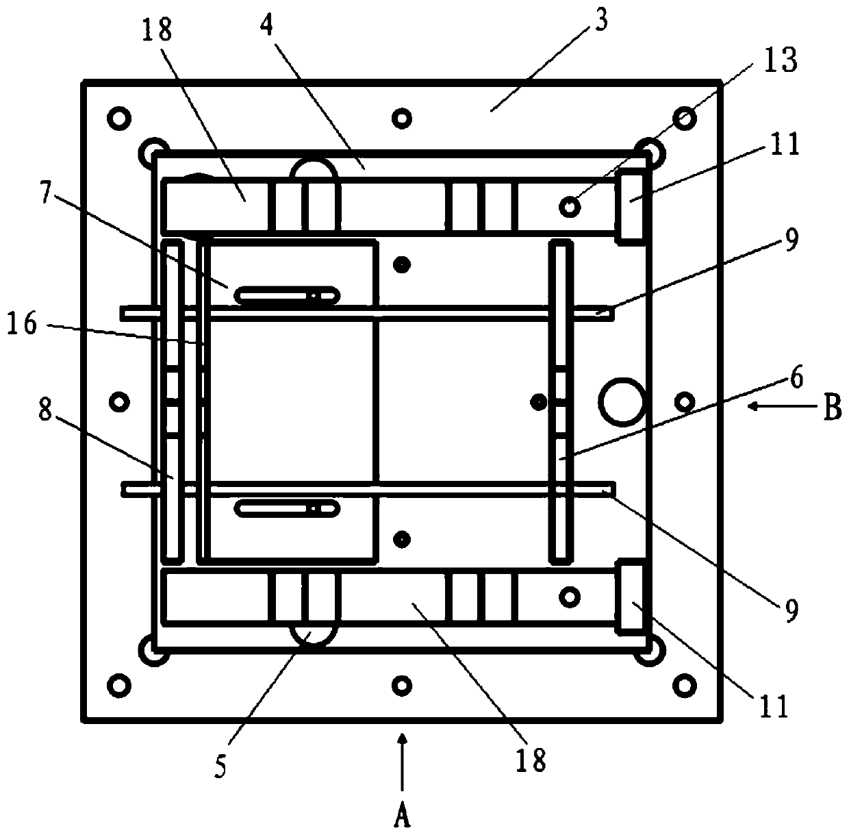 A universal environment and site radiation monitoring instrument verification bracket