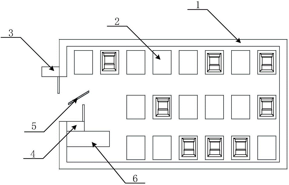 An intelligent parking lot based on a shunt drive type self-control power supply circuit